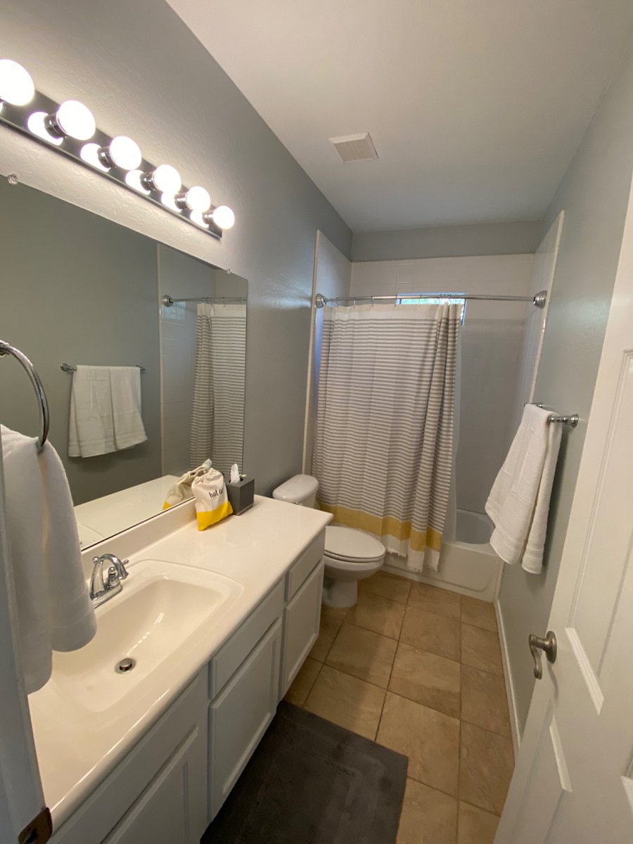hallway bathroom