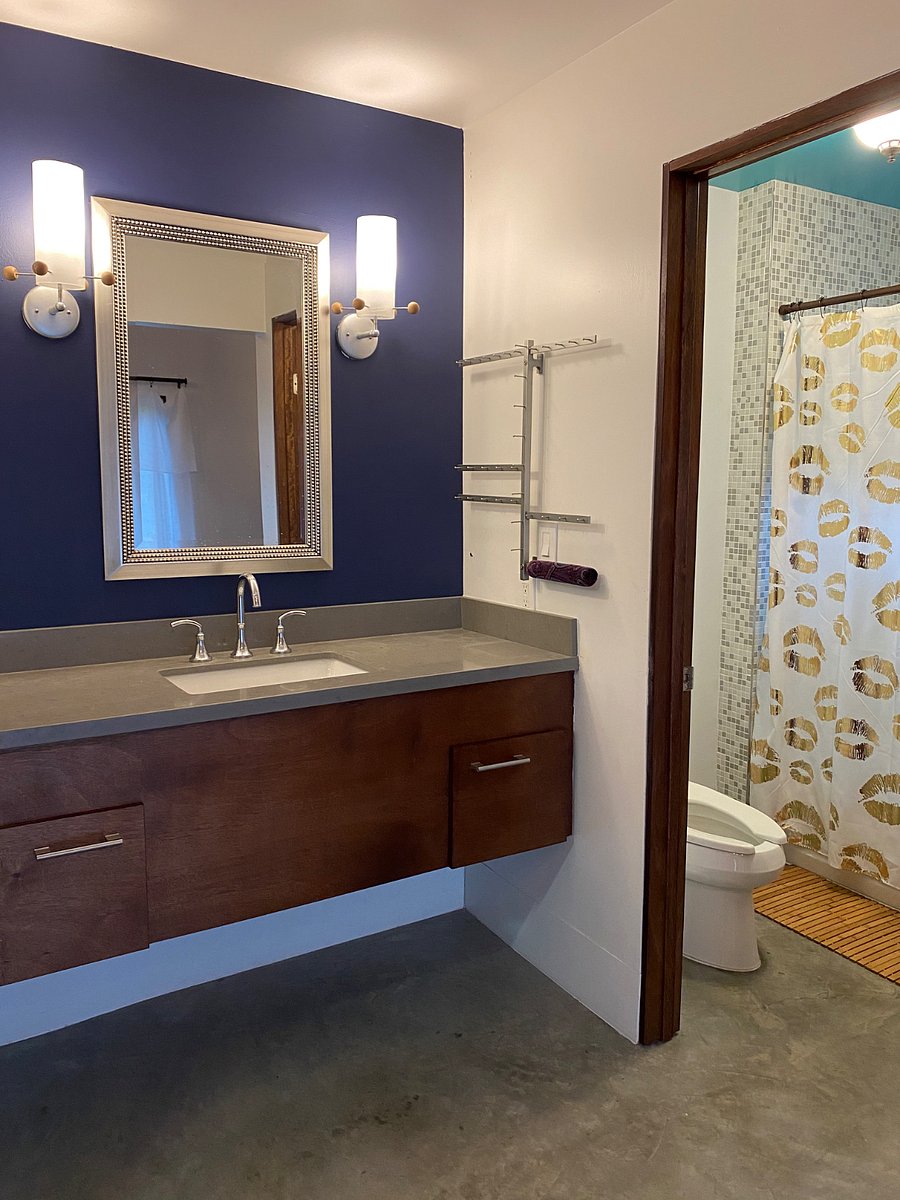 En suite bathroom: entry to shower and toilet