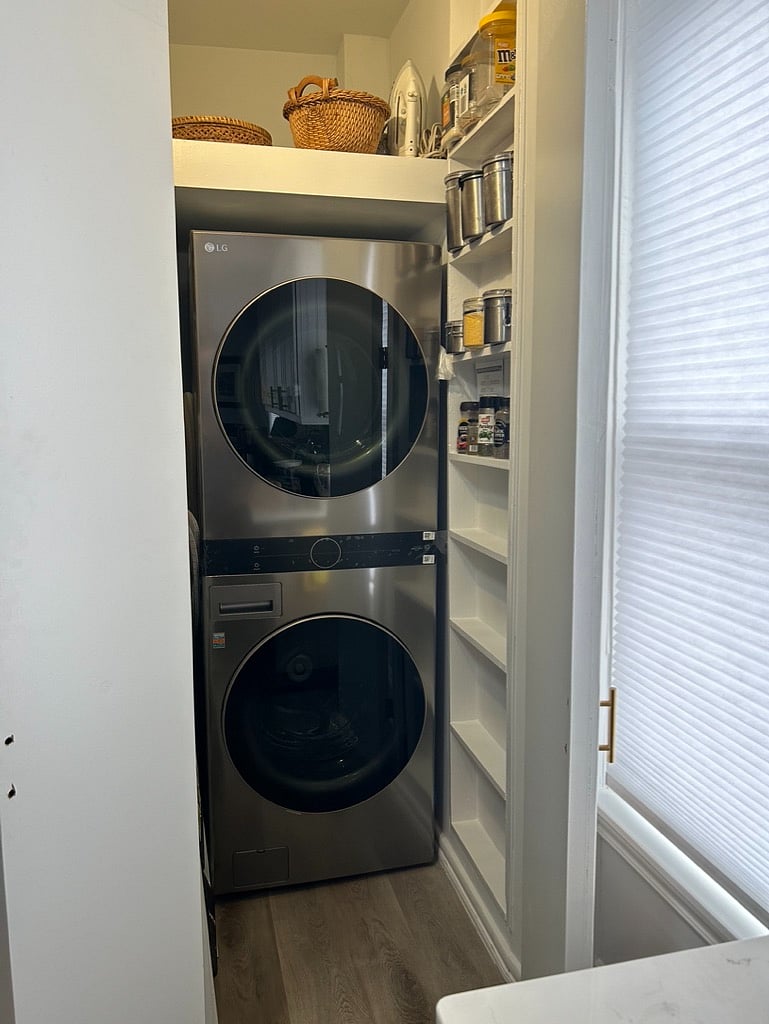 washer and dryer