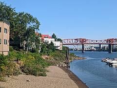 Riverfront path in the condo community. Only a 2 min walk to access the path. 