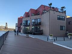 Riverfront path in the condo community. Only a 2 min walk to access the path. 