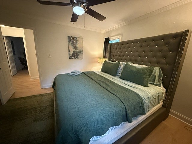 Main bedroom - king size bed