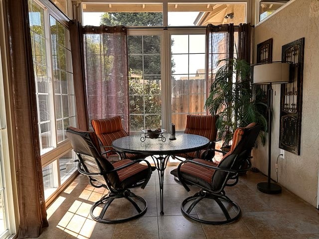 Sun Room dining table