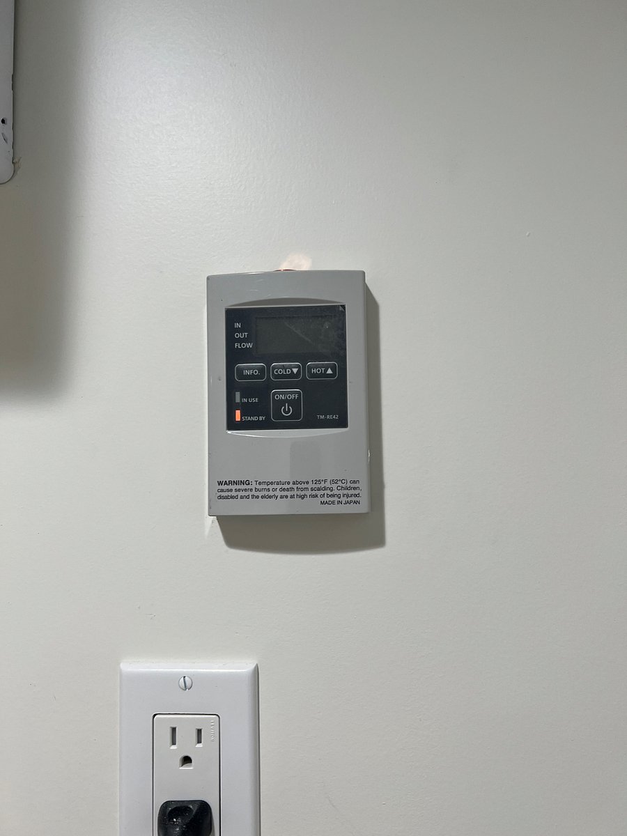 Water Heater Control (instant hot water heater)