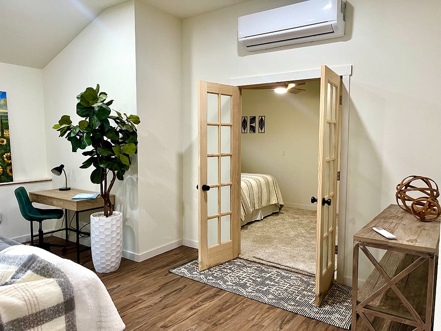 Living room to bedroom