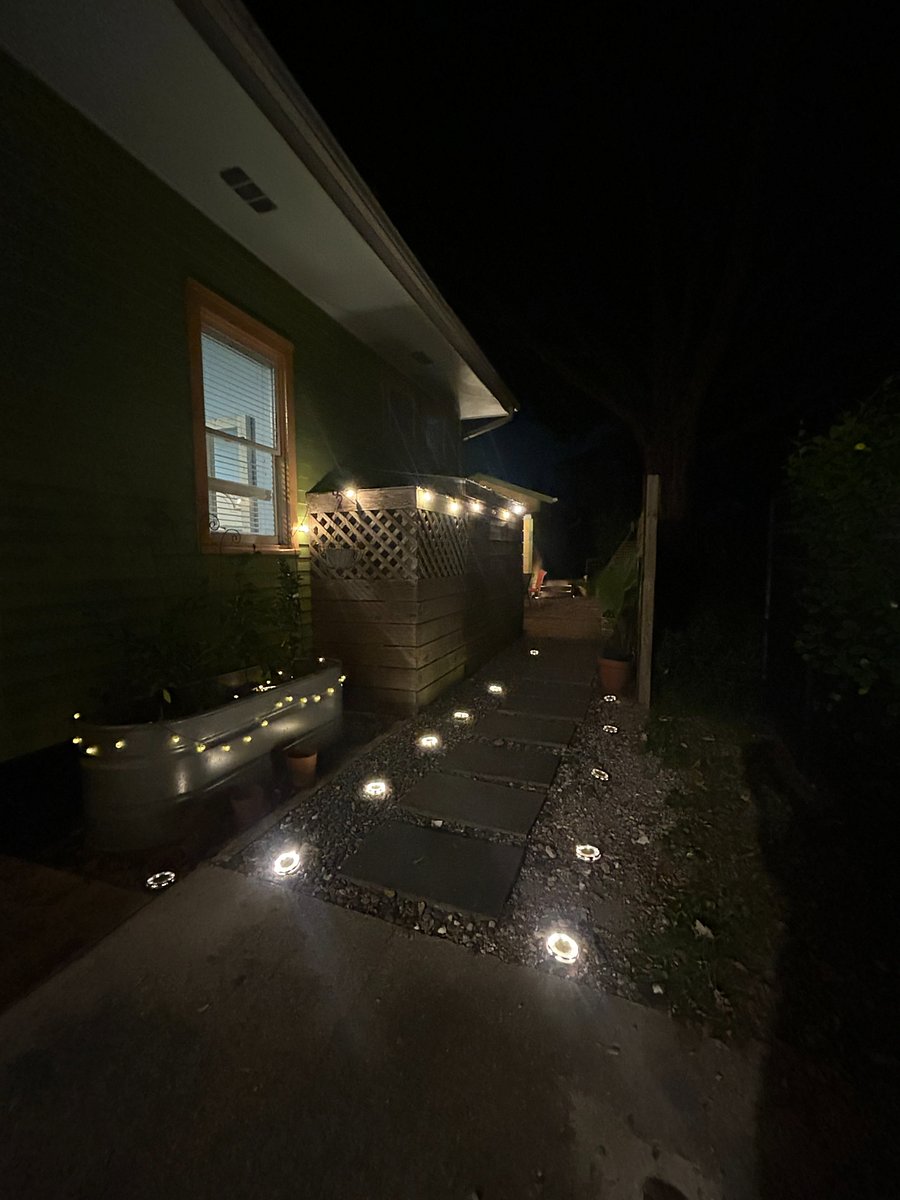 Pathway at Night