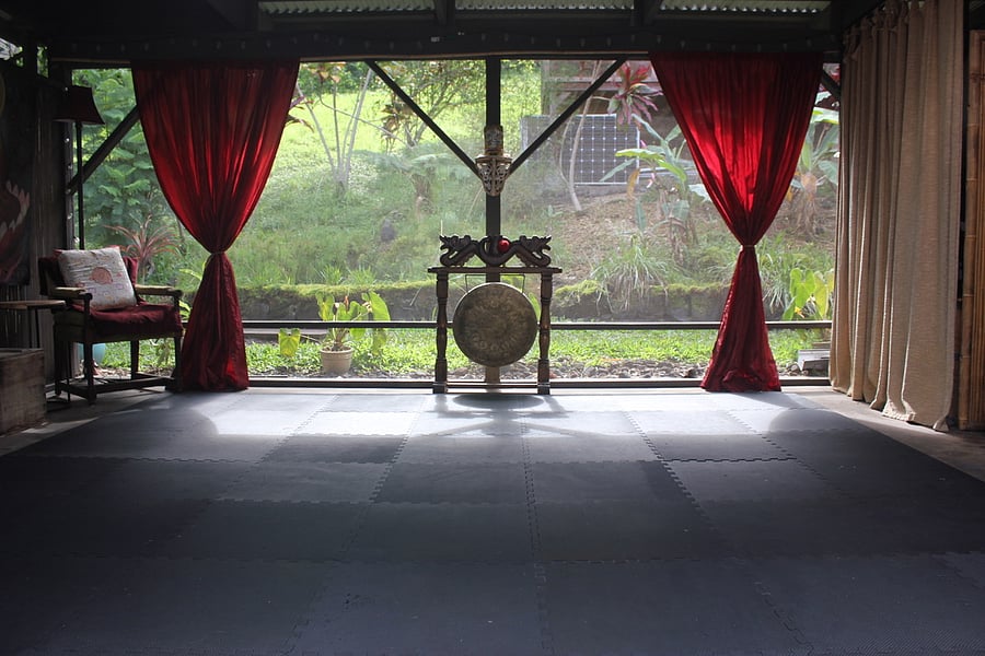community yoga room