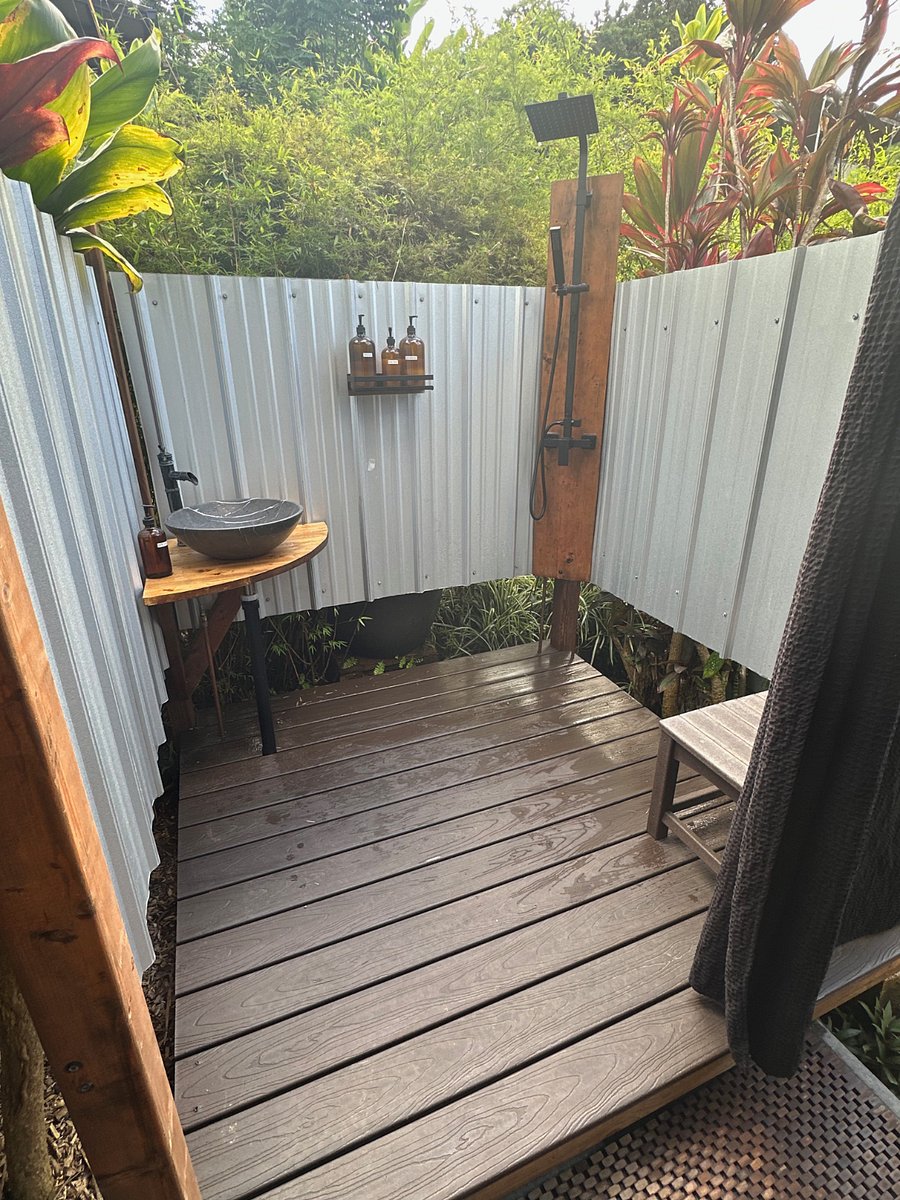 Outdoor shower