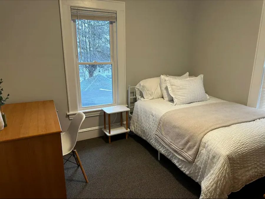 Secondary bedroom with work station 
