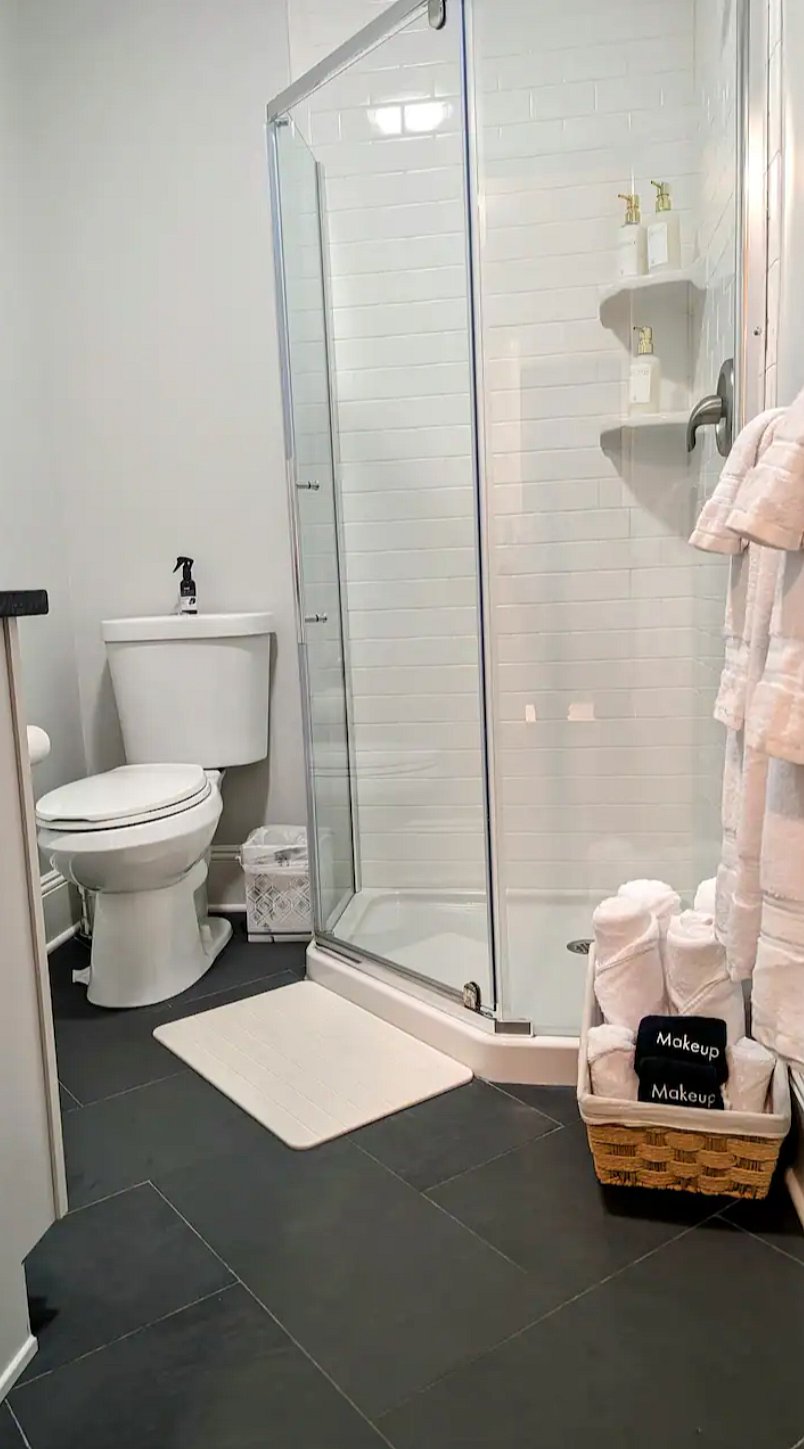 Newly renovated bathroom