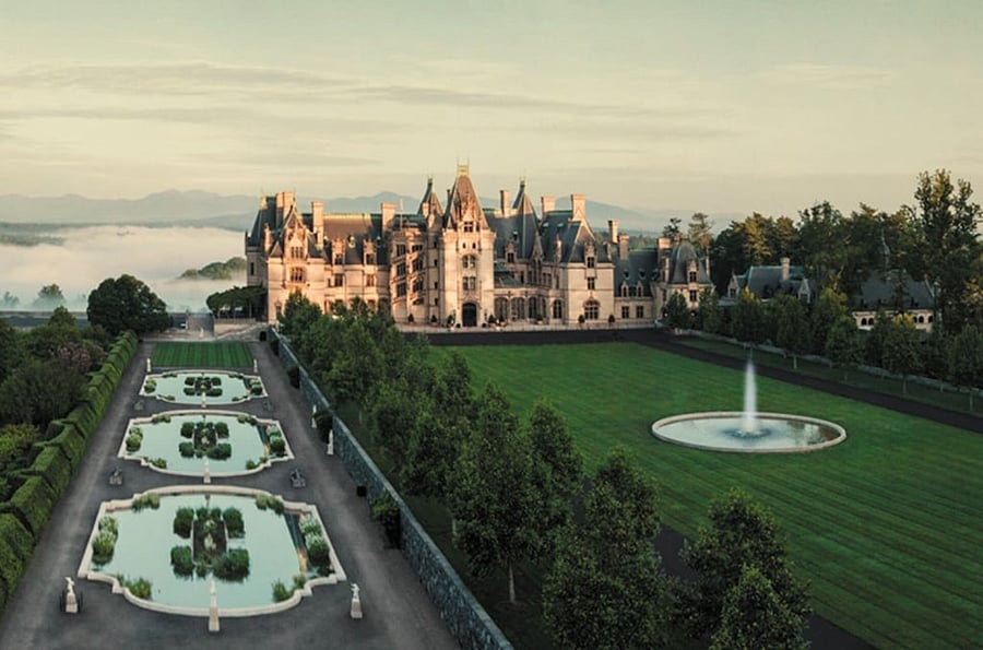 A visit to the Biltmore Estate is a must.
