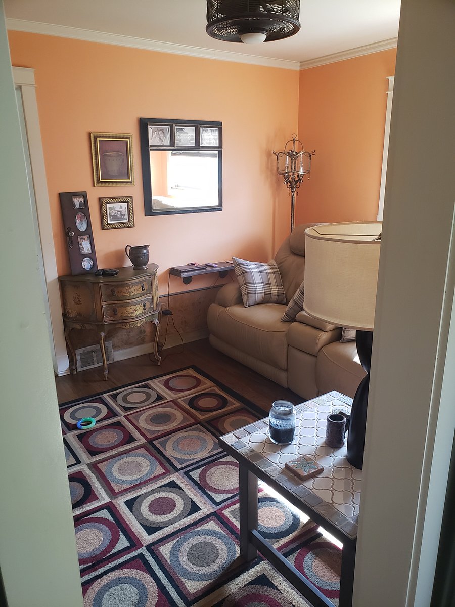 TV Room with 55 inch TV.