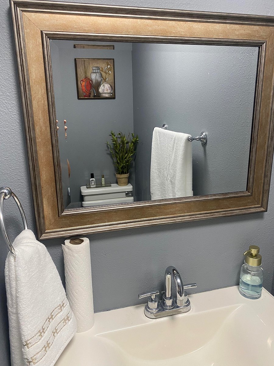 Downstairs bathroom.