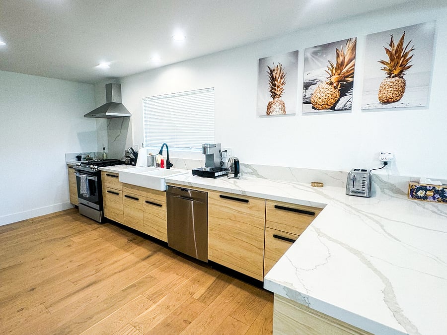 Kitchen (with brand new appliances and equipment)