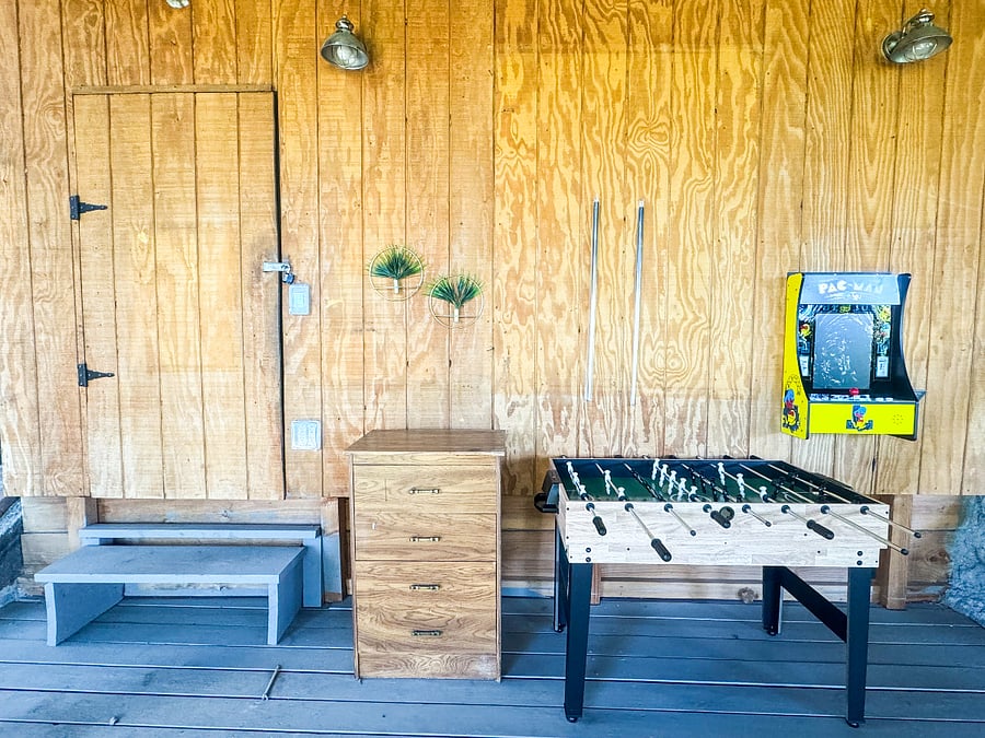 Gaming Area (outdoor, covered)
