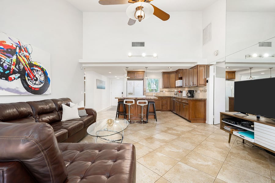 Vaulted ceilings and contemporary art