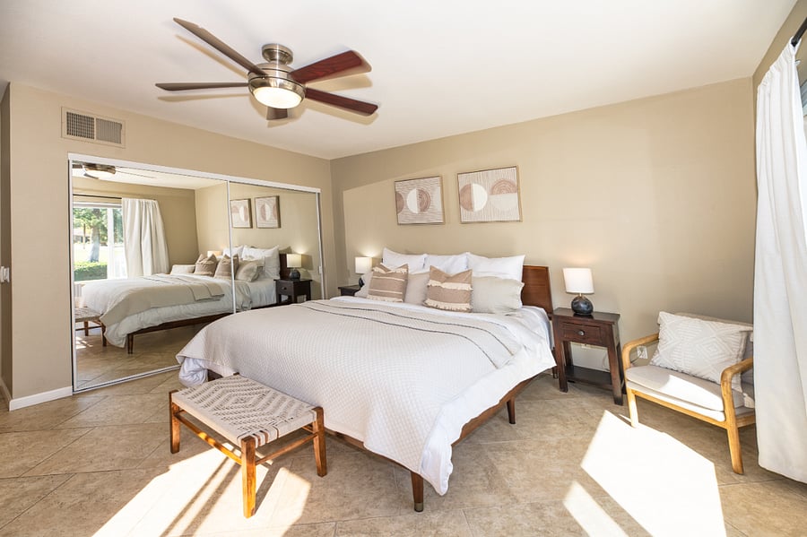 Primary Bedroom with an abundance of natural light