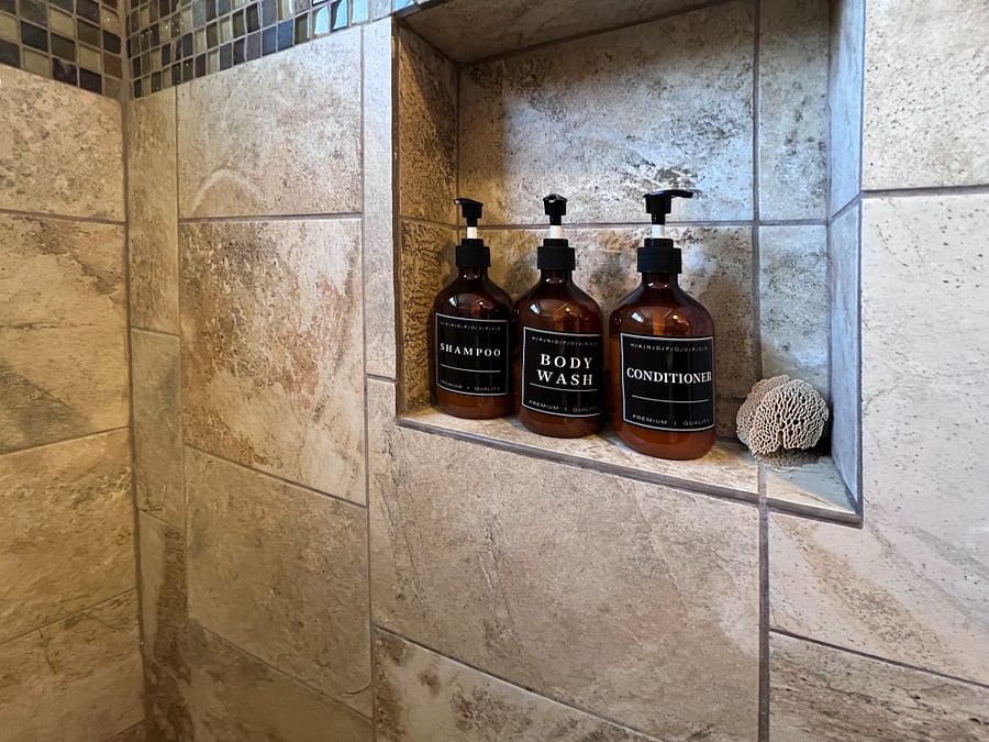 Standard toiletries provided 