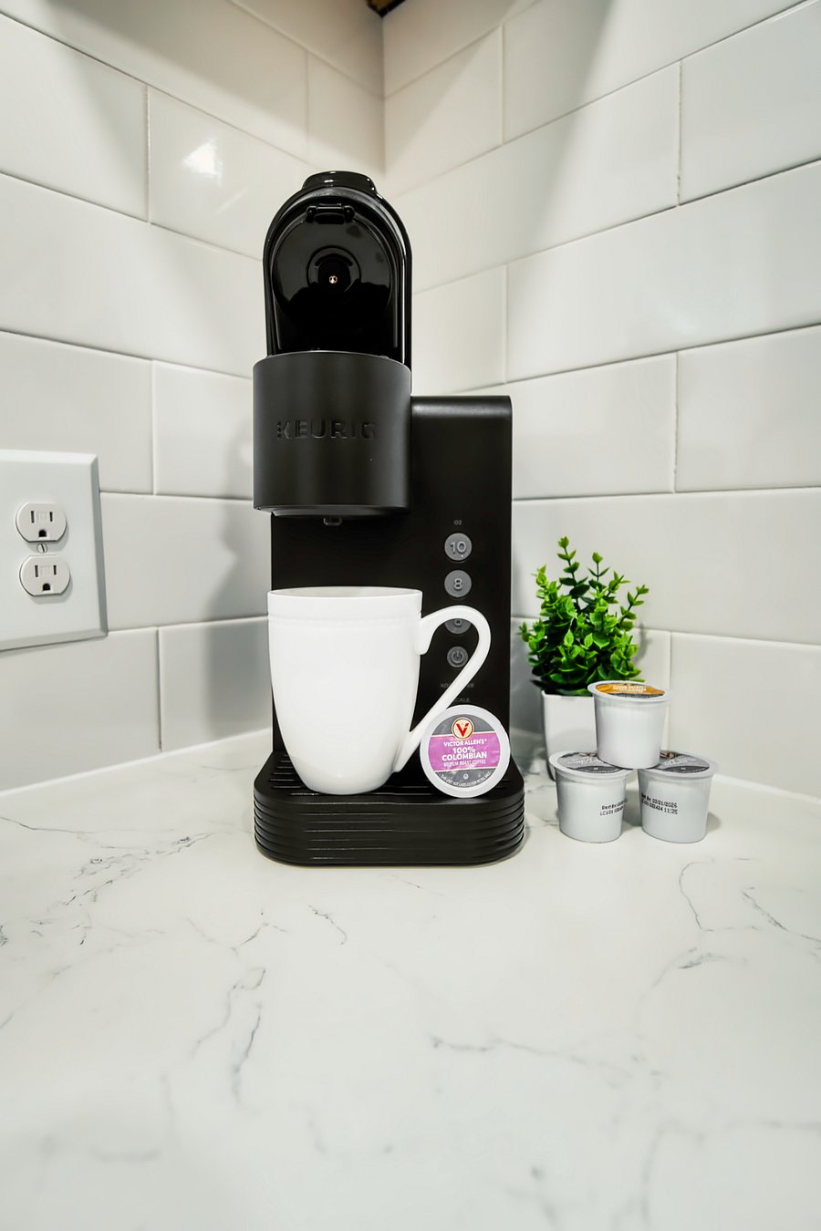 Keurig coffee maker ready to help you get your day started!