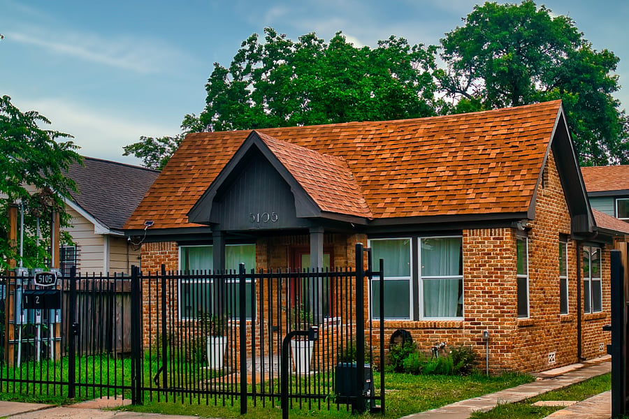 Bayou Serenity is tucked just behind the main residential house.