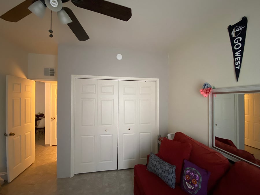 Home Office and primary closet