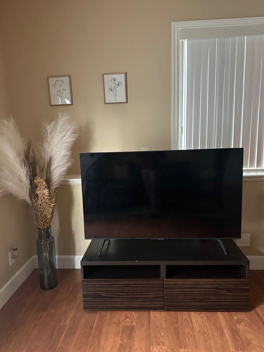 Smart tv in living room
