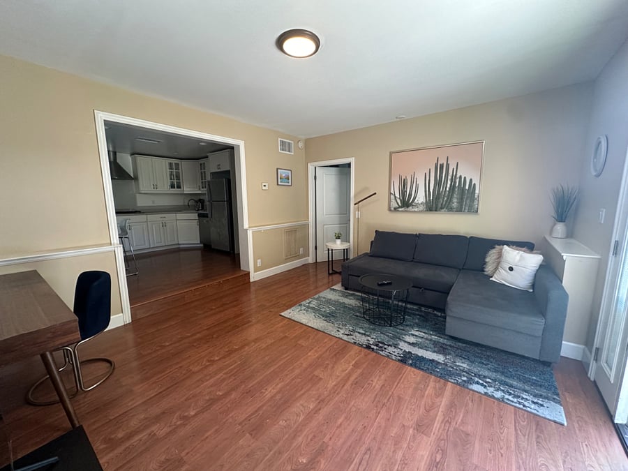 Open layout floorpan