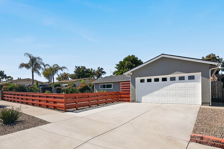2 car drive way and street parking provided. Garage not open for vehicle storage.