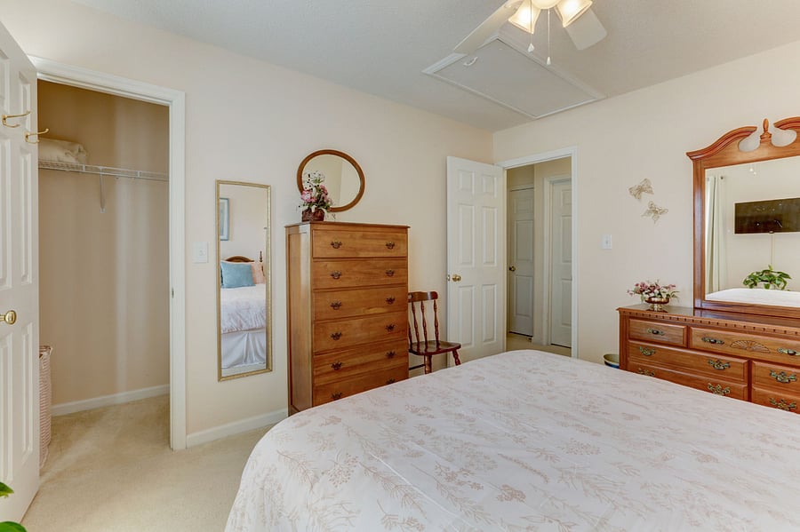 Lighted closet on left of pic