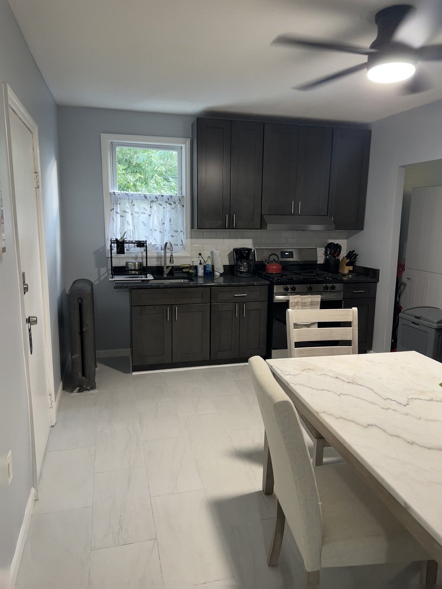 Kitchen and dining room