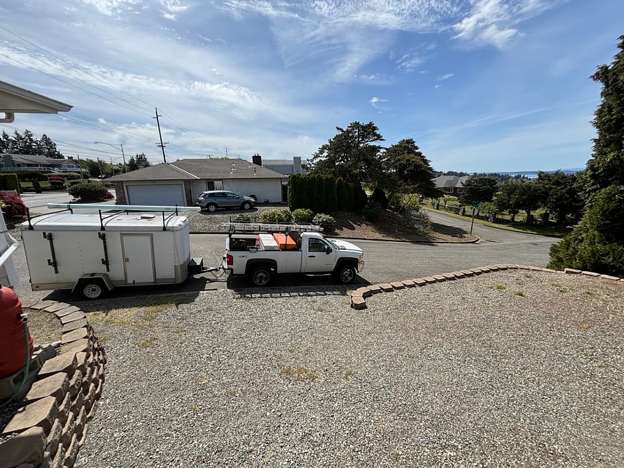 On site parking and street parking.