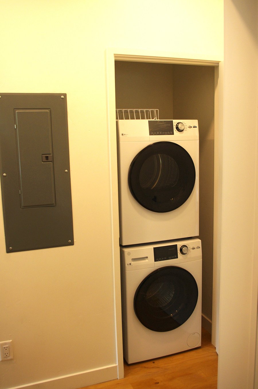 Washer Dryer
 in hallway