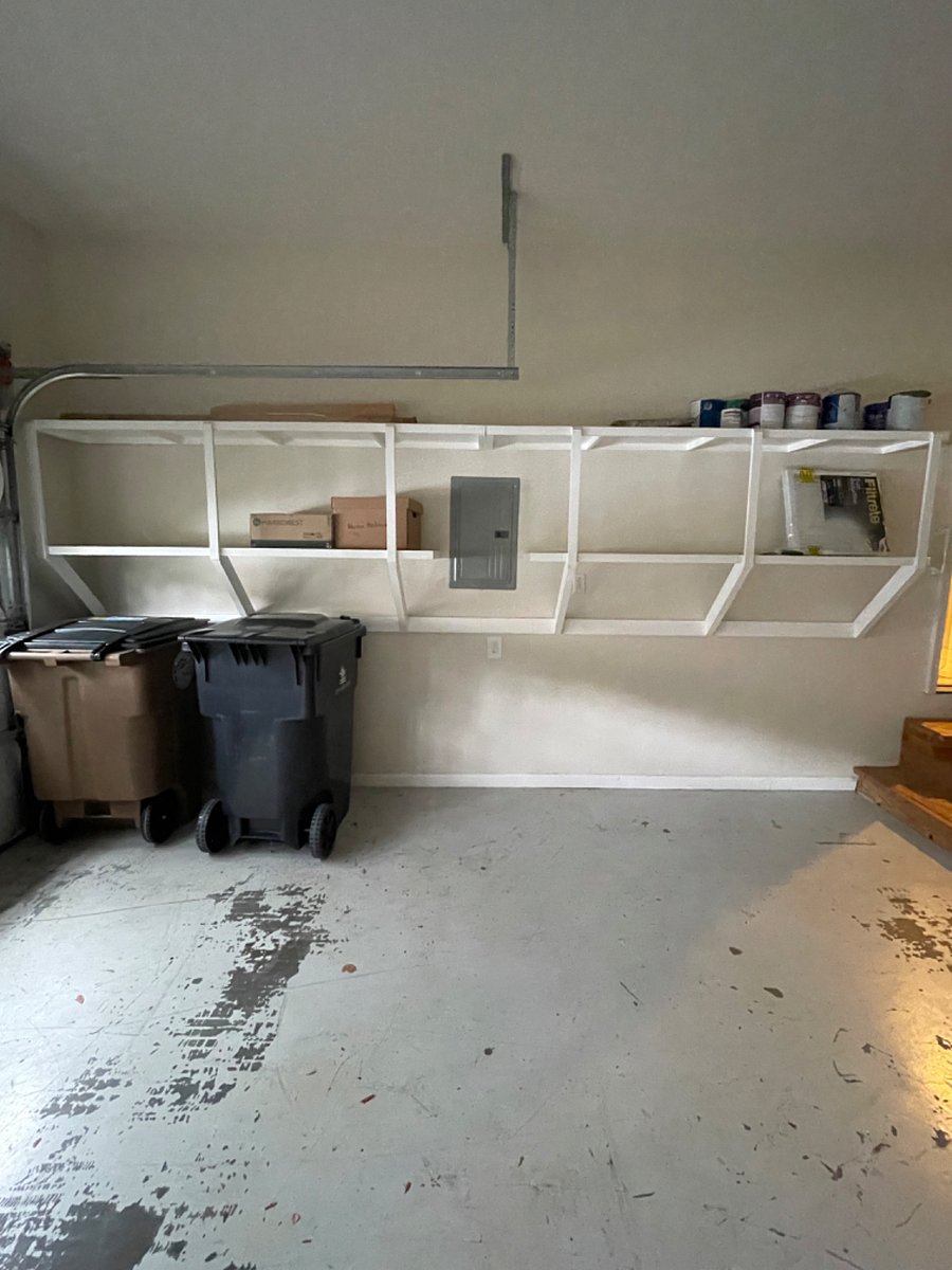 Garage shelving