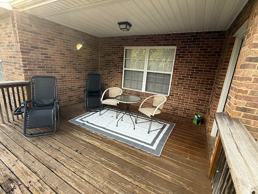 Back patio