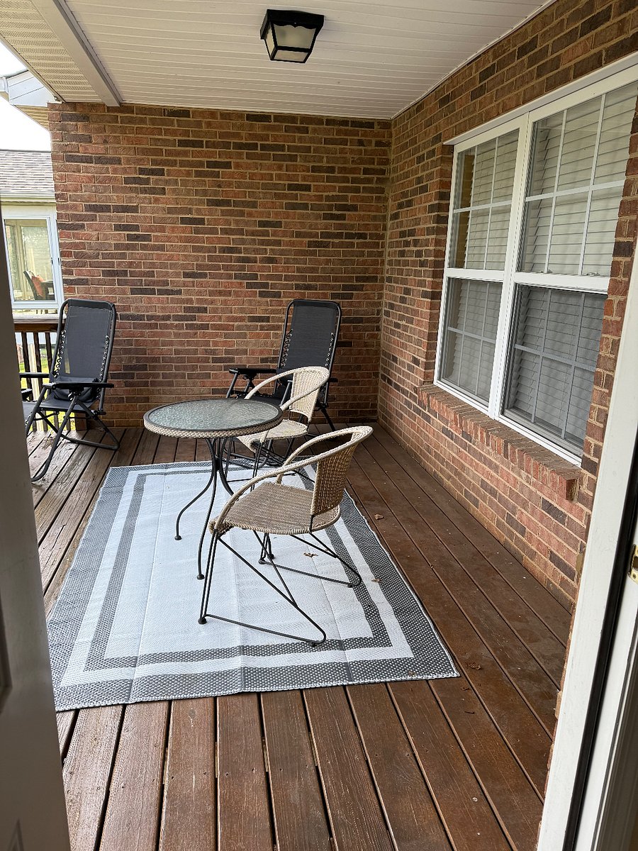 Back patio