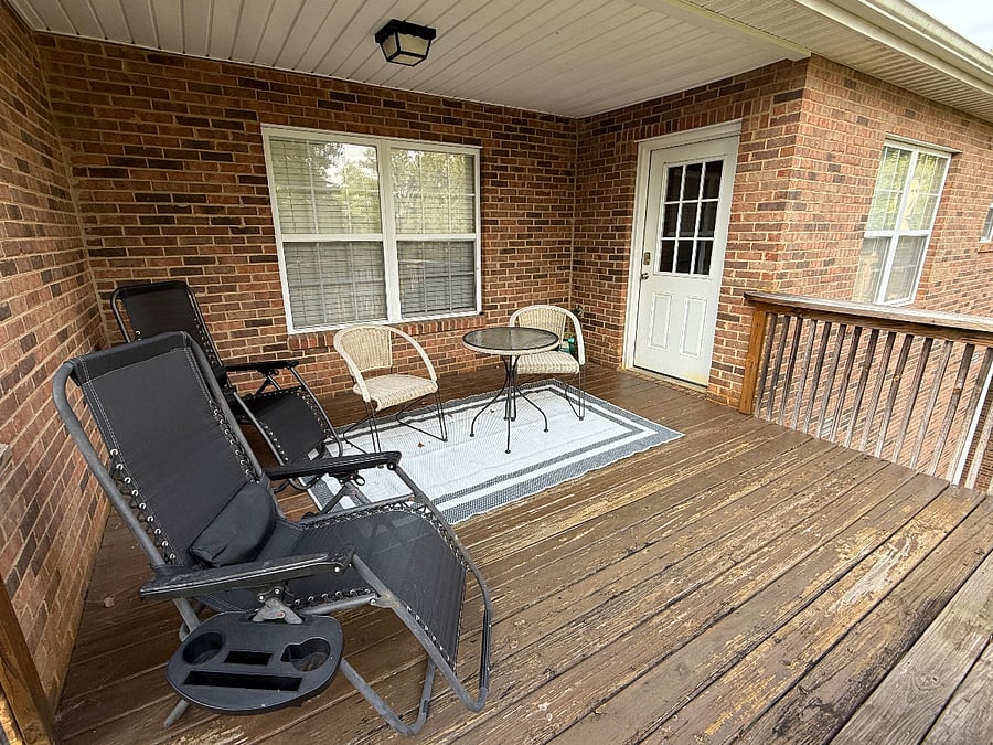 Back patio