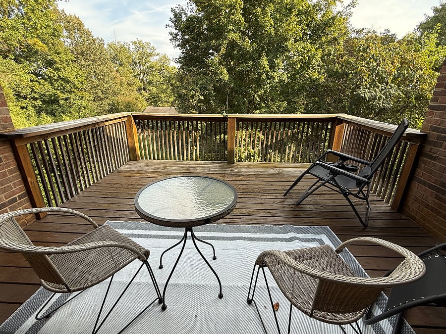 Back patio
