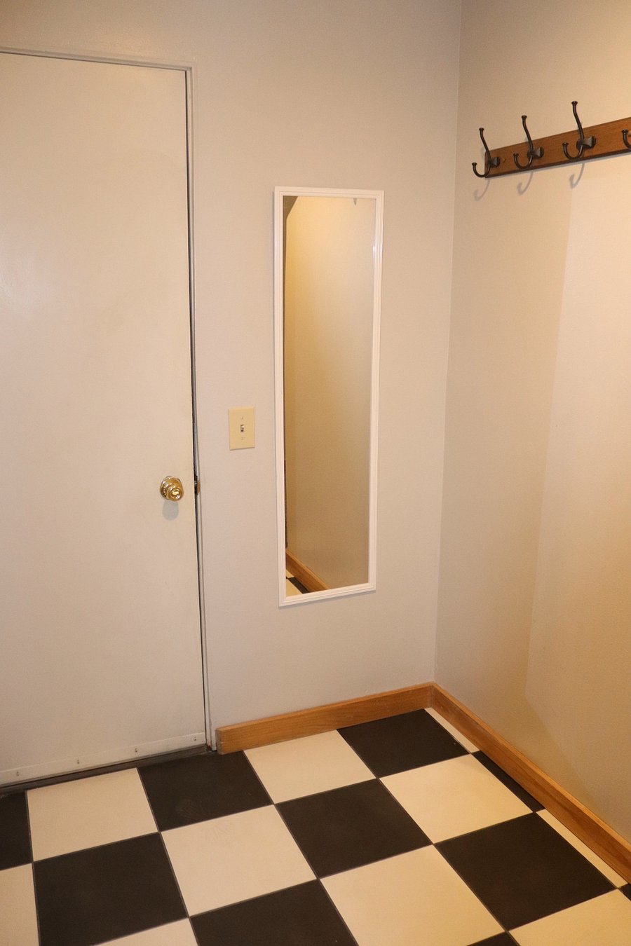 Entrance from garage