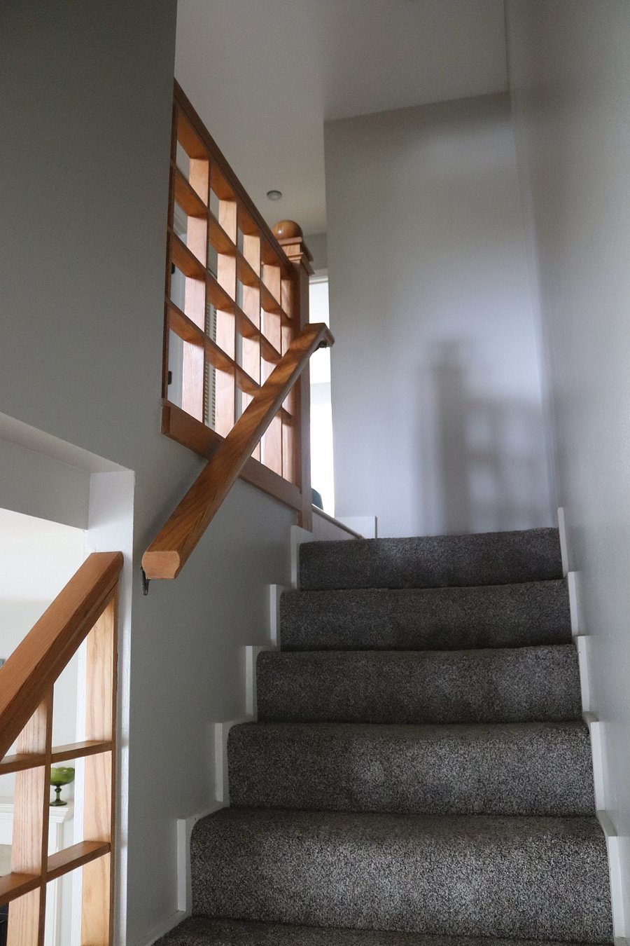 Stairs to upper level