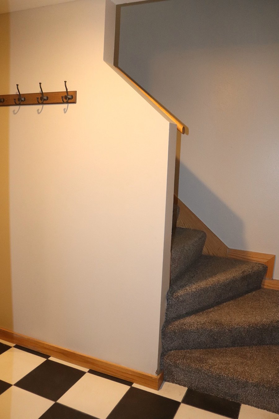 Stairs to lower level