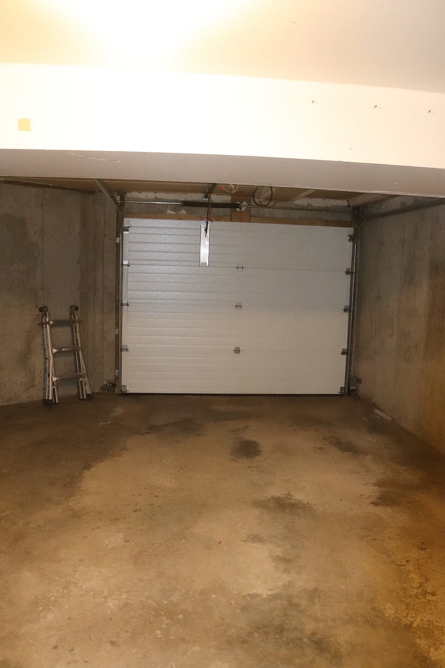 Garage with extra storage