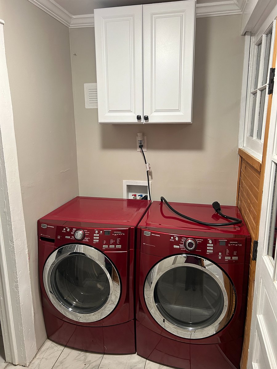 Do all your laundry on-site! 