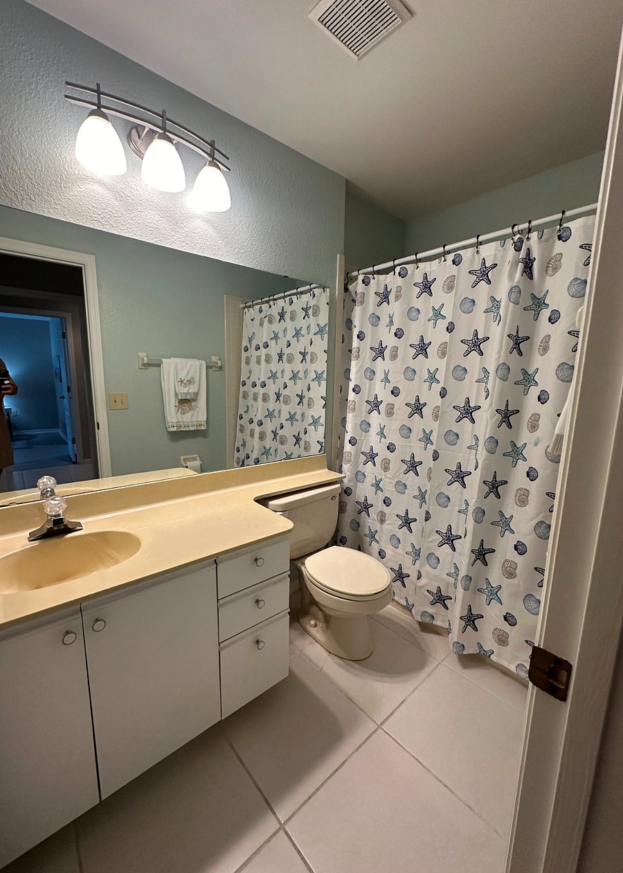 This is the second Bathroom attached to the Twin Bedroom.