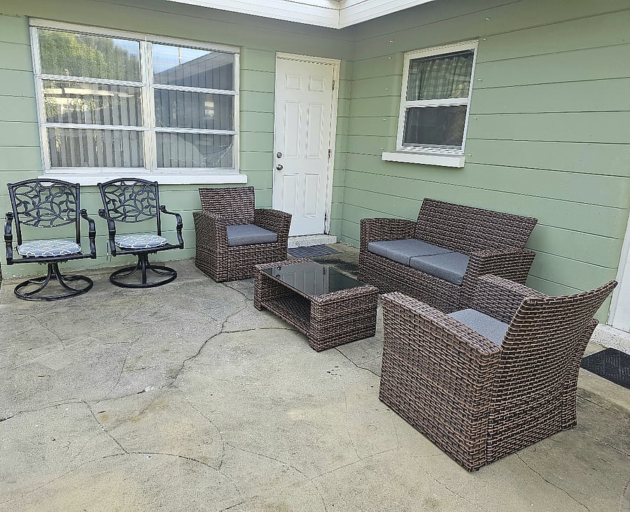 Outside Back Patio
