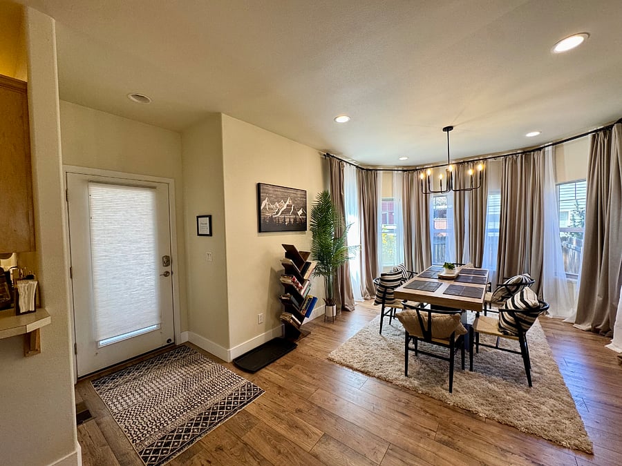 dining room/bar/backyard door