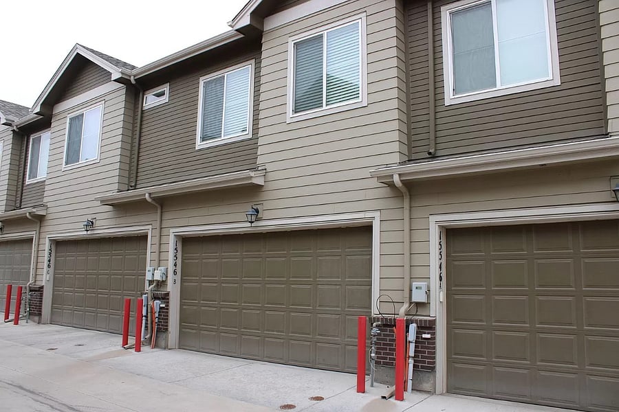 2 Car Garage Entrance