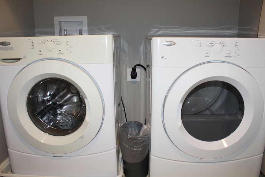 Washer & Dryer Located on the Top Floor