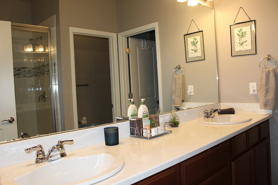 Master Bathroom & Walk In Closet