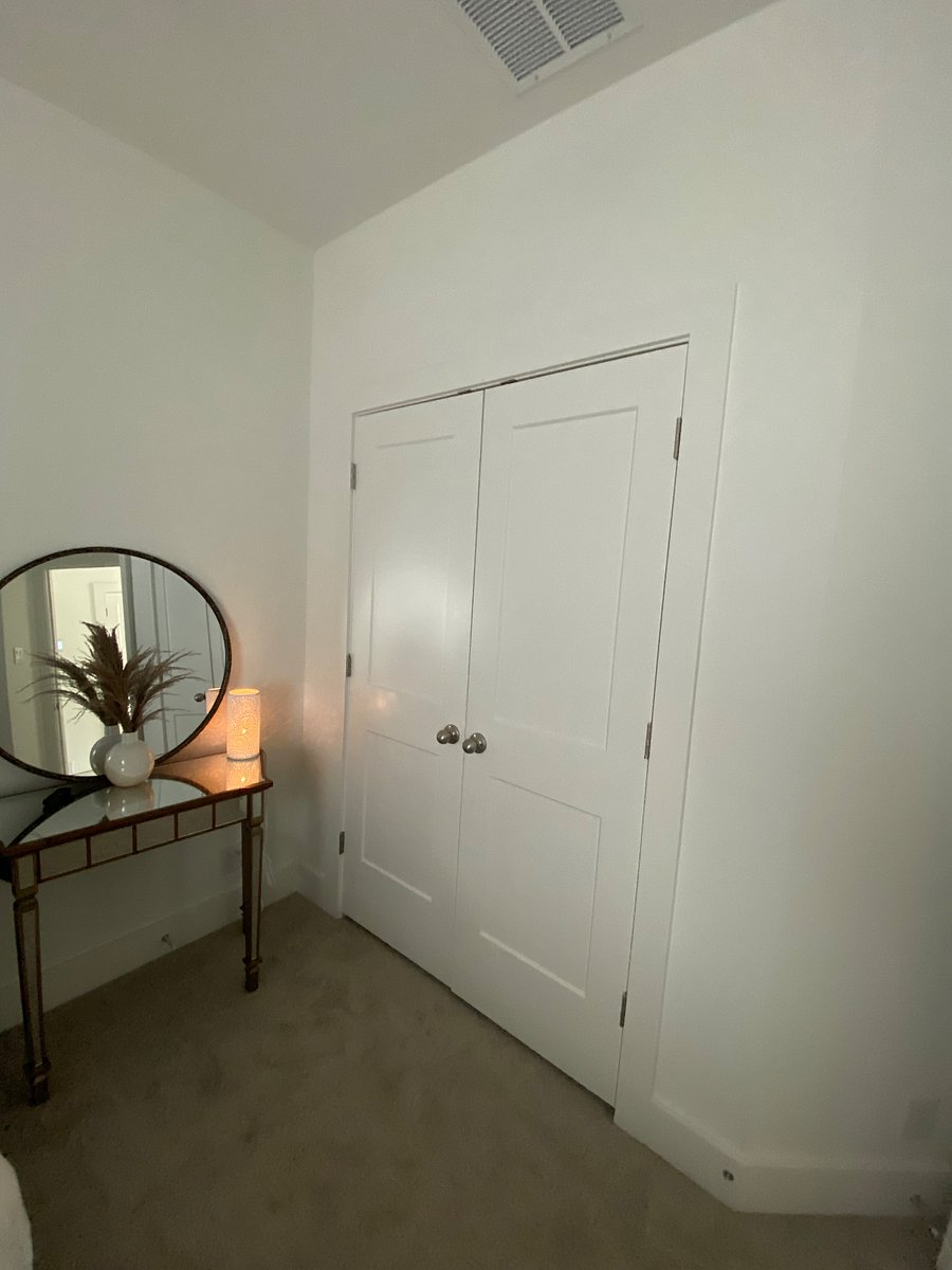 Full closet available for you as well as 5 drawer wood dresser.