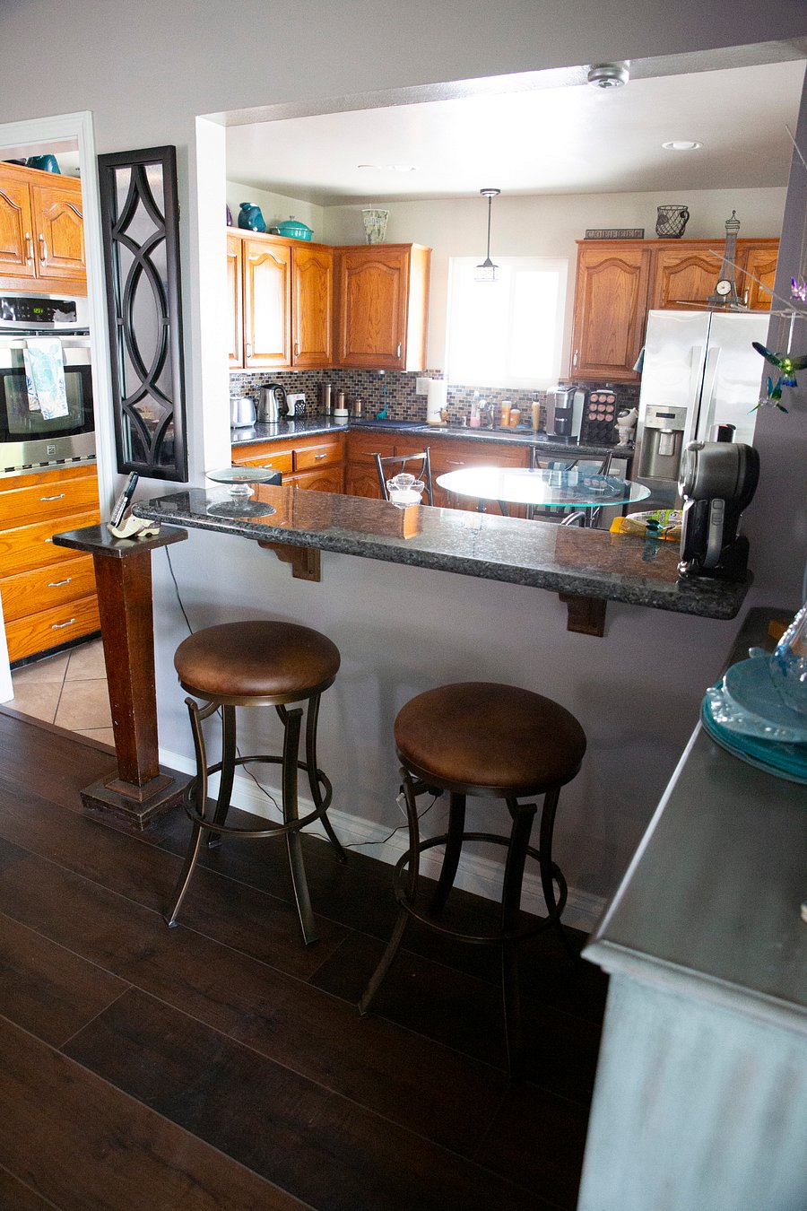 Shared Kitchen and Bar Area